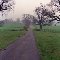 Driving Through the Countryside, England